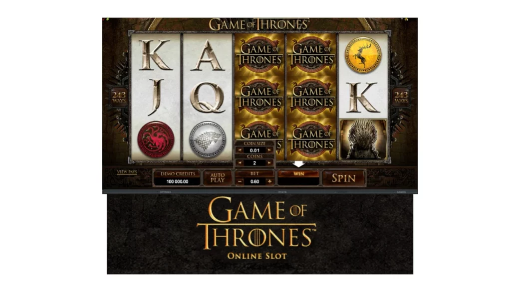 Slot Game of Thrones - bulan123.pro